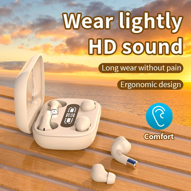 SK 2in1 Dual Headphones 5.4 Bluetooth Wireless Earphones