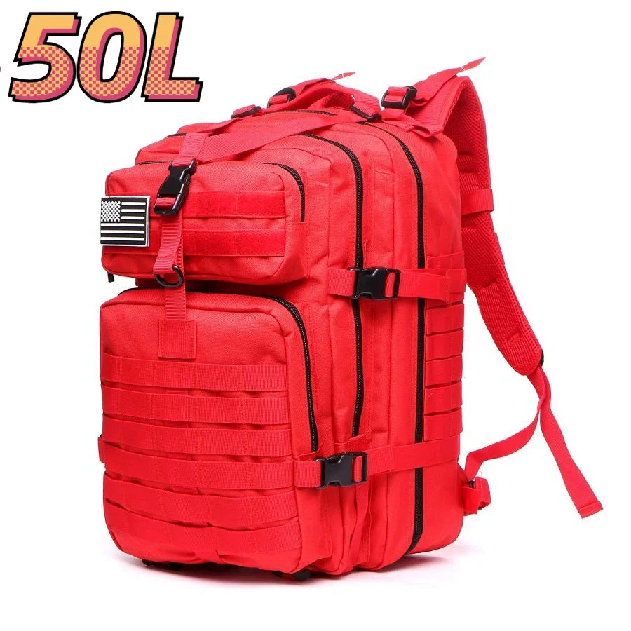30L/50L 1000D Nylon Waterproof Trekking Fishing Hunting Bag Backpack