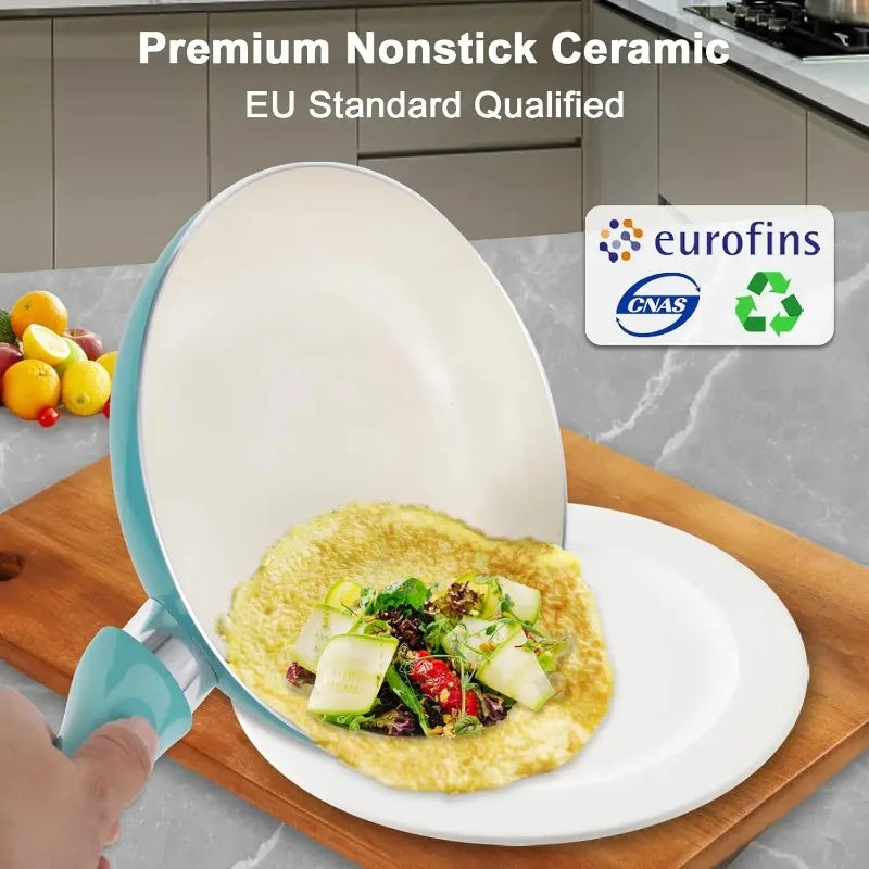 Pots and Pans Set Nonstick,