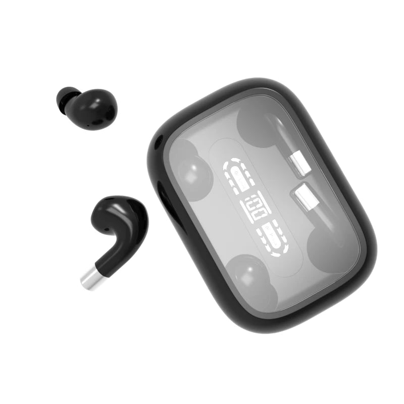 SK 2in1 Dual Headphones 5.4 Bluetooth Wireless Earphones