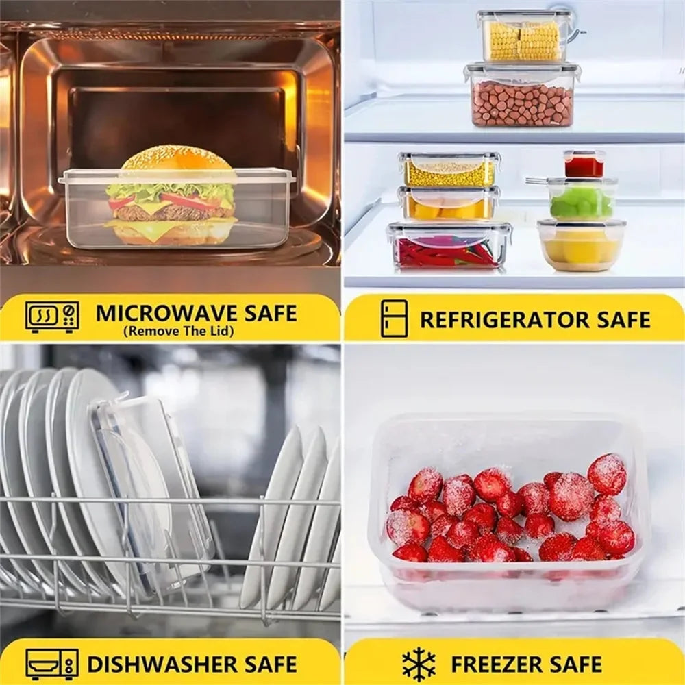 24pcs Kitchen Storage Container Set -
