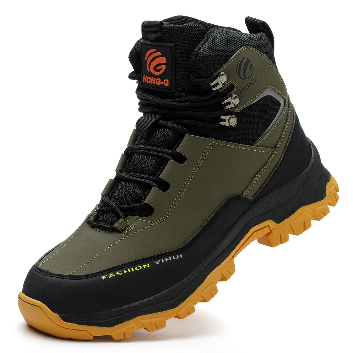 Mens Work Boots Steel Toe Safety Sneakers
