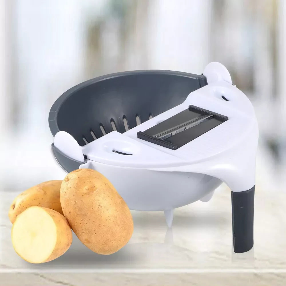 7 in 1 Multifunctional Vegetable And Fruit Cutter Kitchen Household Accessories Food Slicer