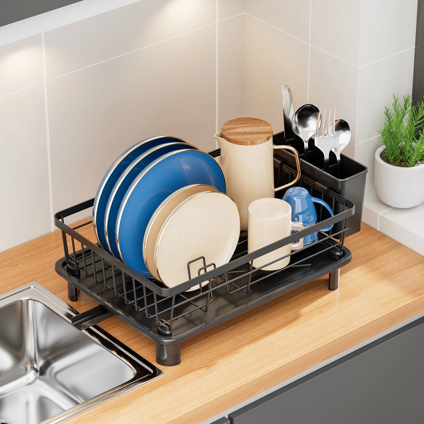 Dish Drying Rack, Multifunctional