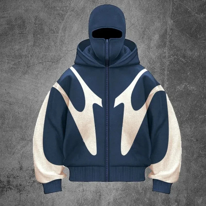 Zipper Hoodie Men Women Fall Winter
