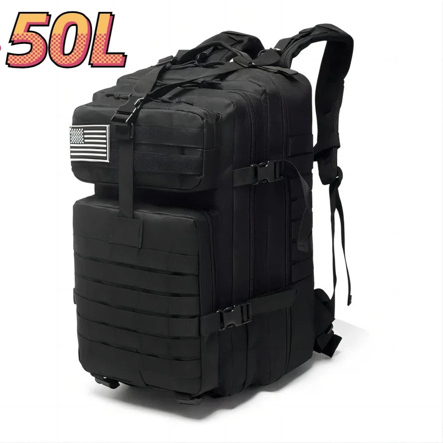 30L/50L 1000D Nylon Waterproof Trekking Fishing Hunting Bag Backpack