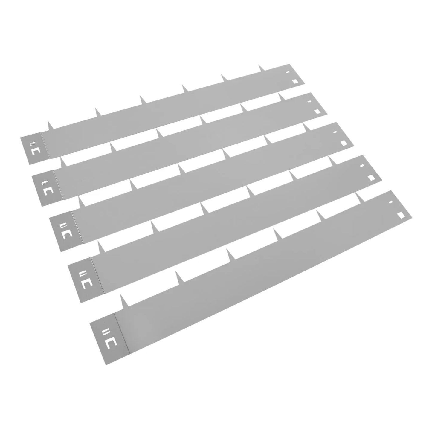 5 Pcs 4" x 39" Lawn Edging Kit, Steel Landscape Edging Barriers, Metal Garden Edging Border, Lawn Edge for Garden Yard