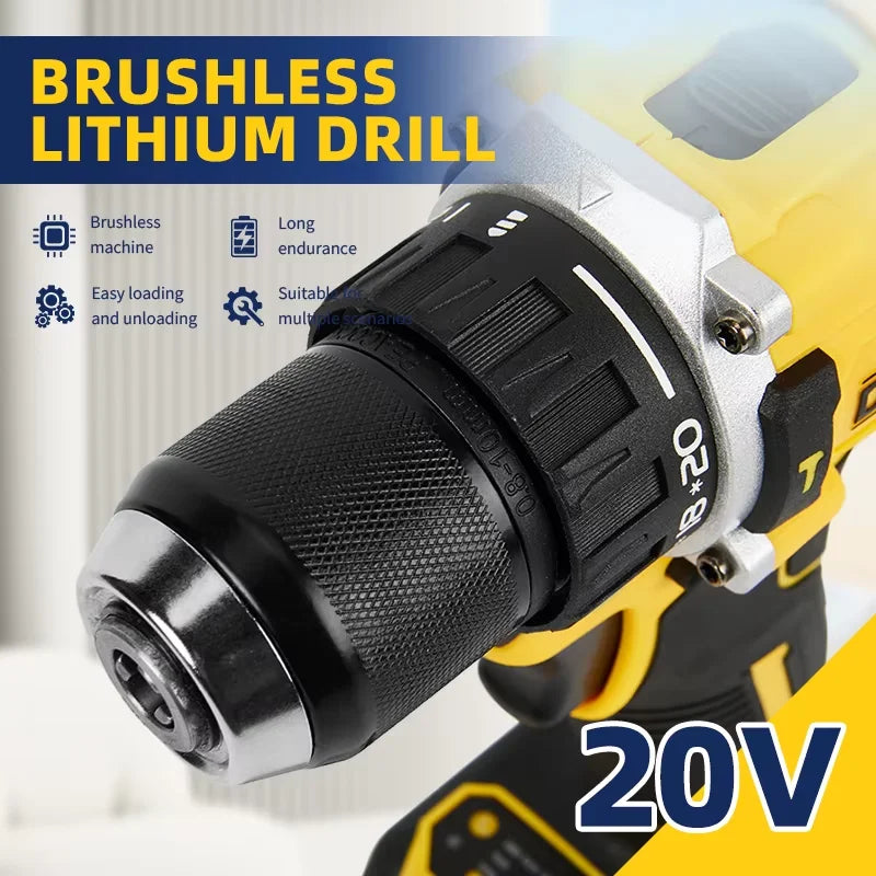 Dewalt DCD805 Cordless Hammer Drill Driver Kit