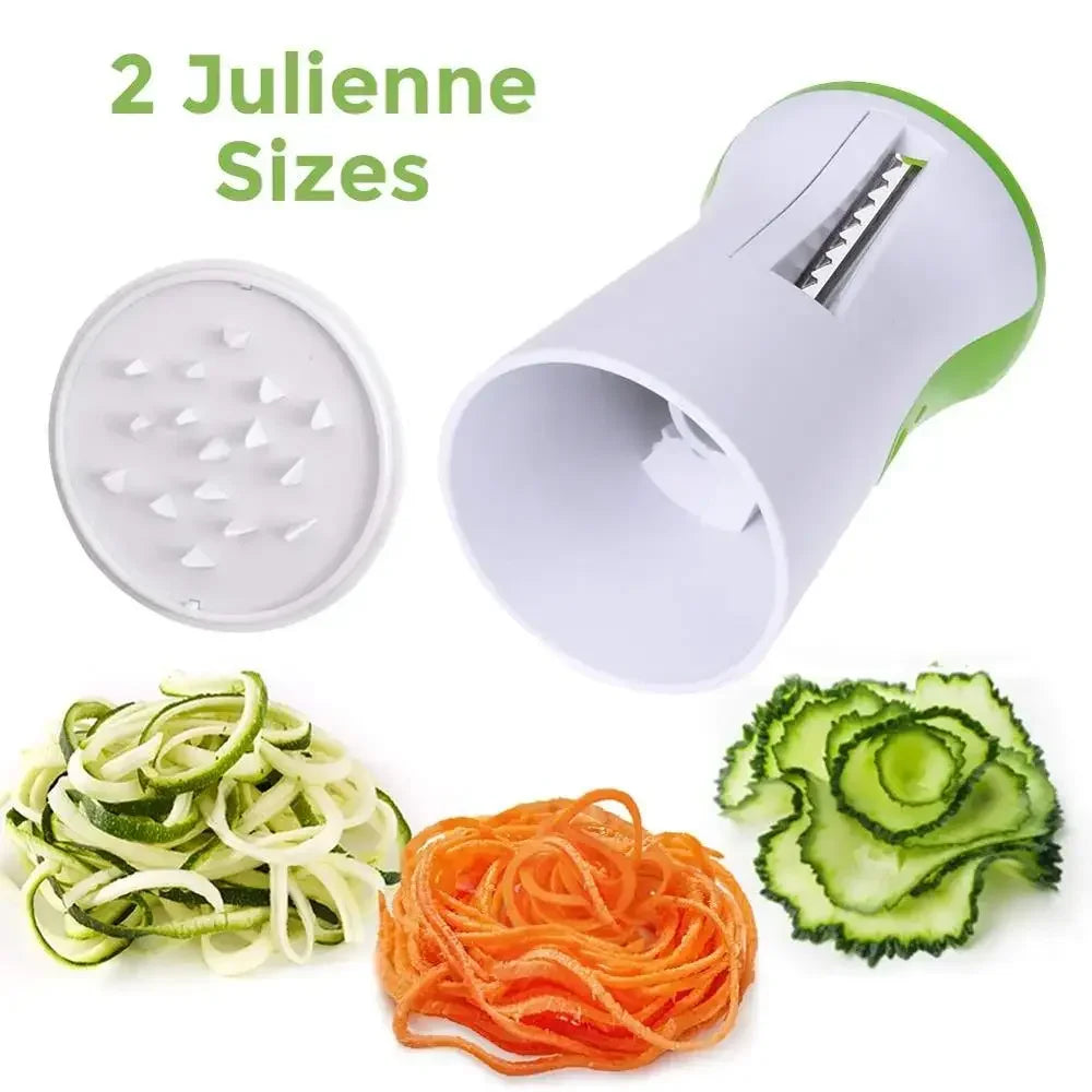 Heavy Duty Spiralizer Vegetable Slicer with Stainless Steel Blade