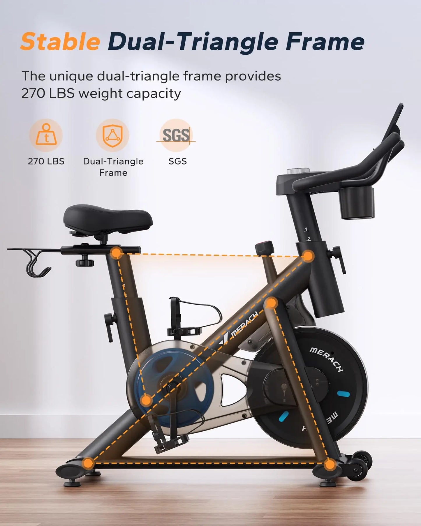 Stationary Bike with Exclusive App