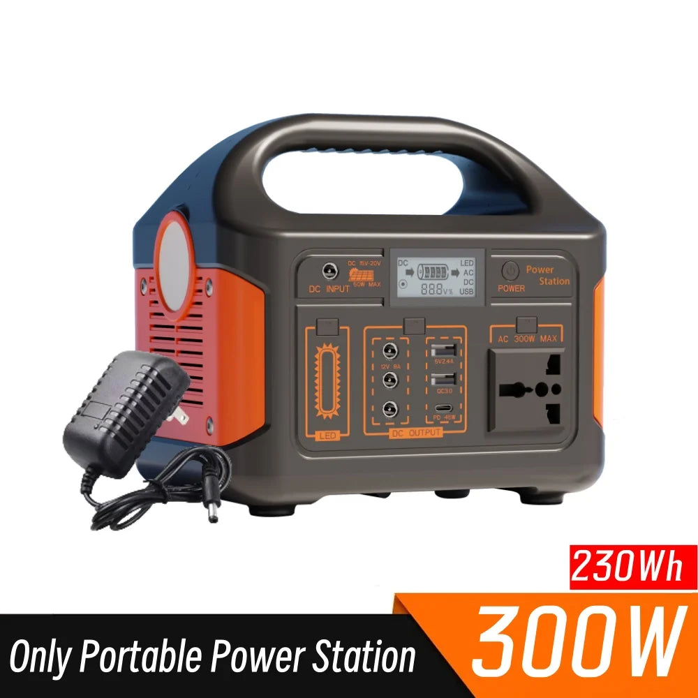 New Arrival Outdoor Portable 500W Power Station LiFePO4 Battery Charger