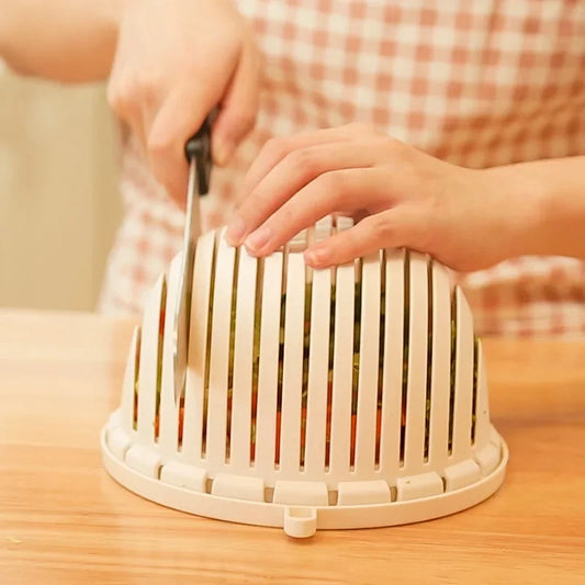 Chopper Vegetable Salad Cutter Bowl Cutting Tool for Kitchen Accessories and Gadgets