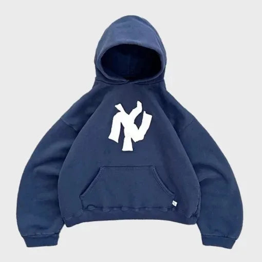 Hoodie Pullover Sweatshirt Y2K Streetwear Harajuku Hip Hop Retro Letter Pattern High Quality Women's Clothing