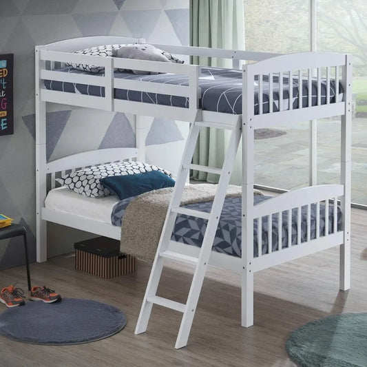Twin Bunk Beds, Convertible Into Two Individual