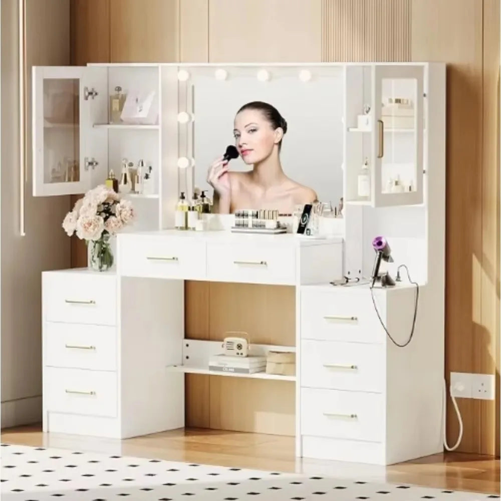 58.3" Makeup Vanity Desk