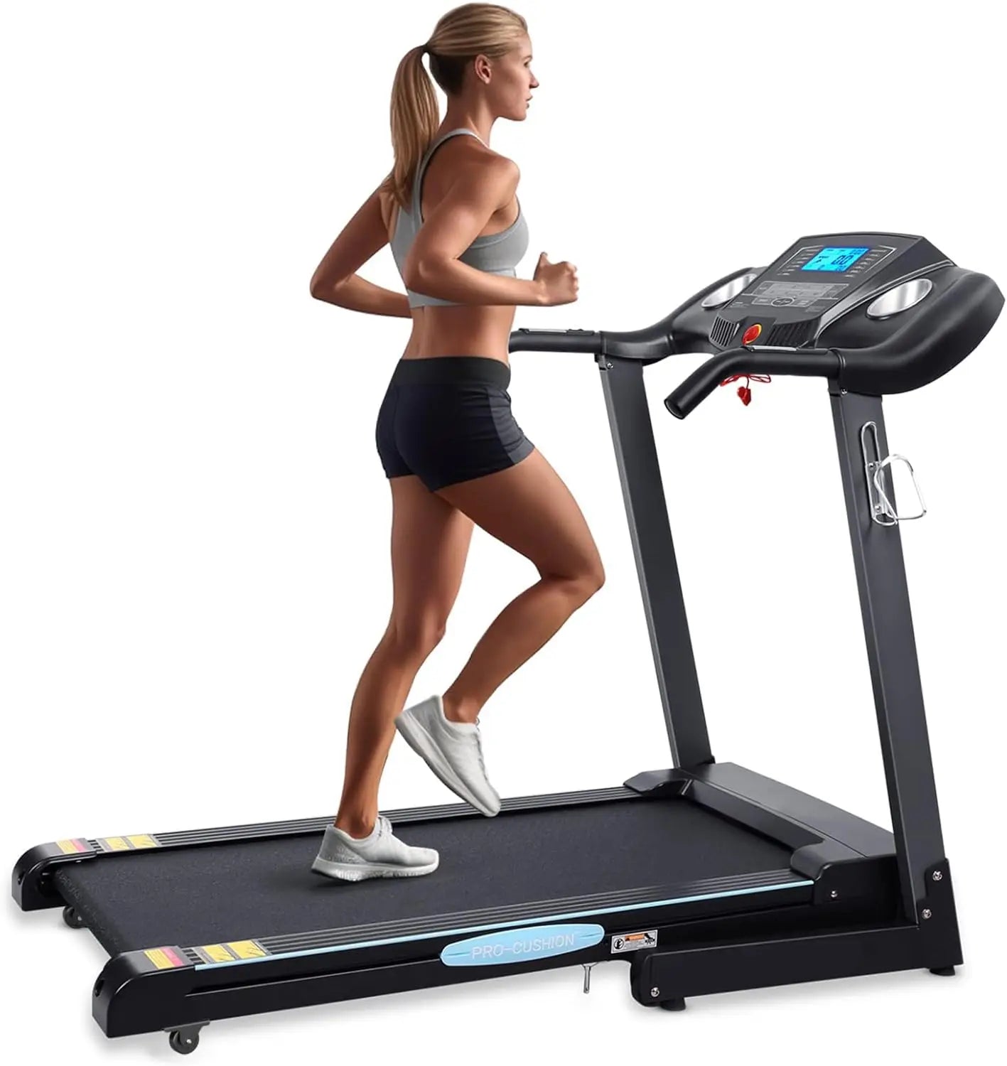 Treadmill with Auto Incline Folding Treadmill