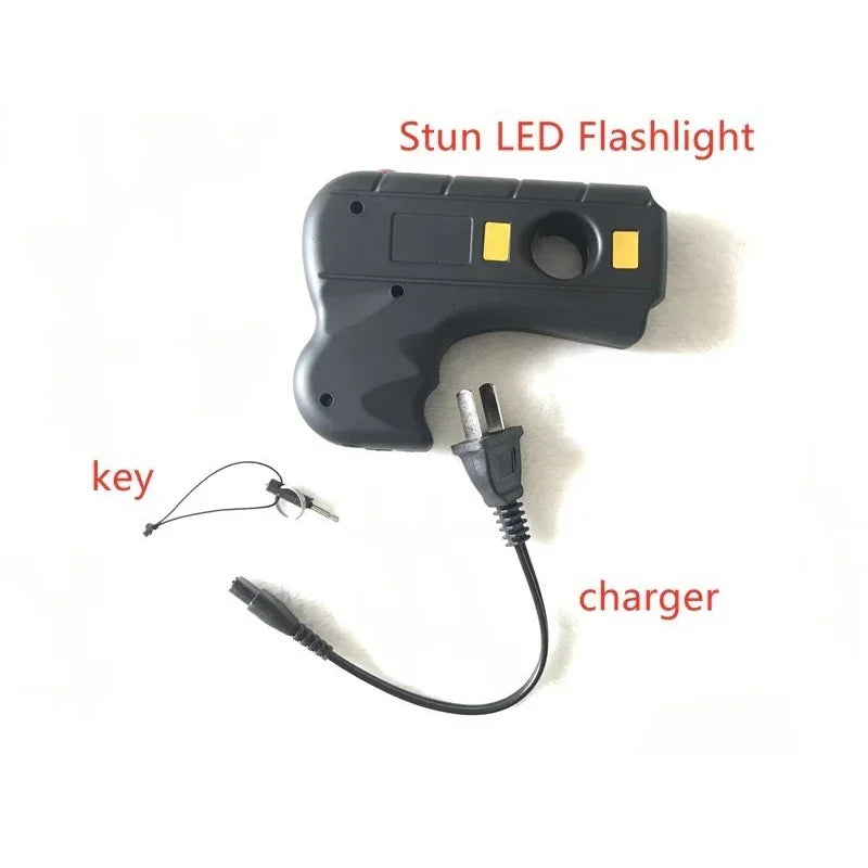 Women's Personal Safety LED Flashlight Black for Travel