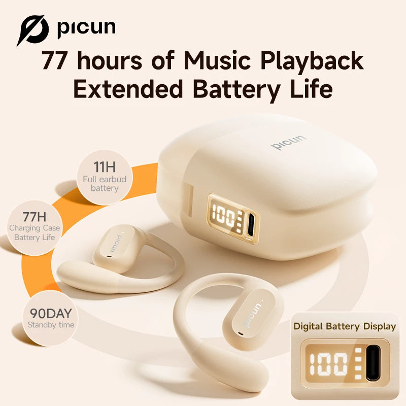 Picun H1 OWS Earphones Bluetooth 5.3 Wireless