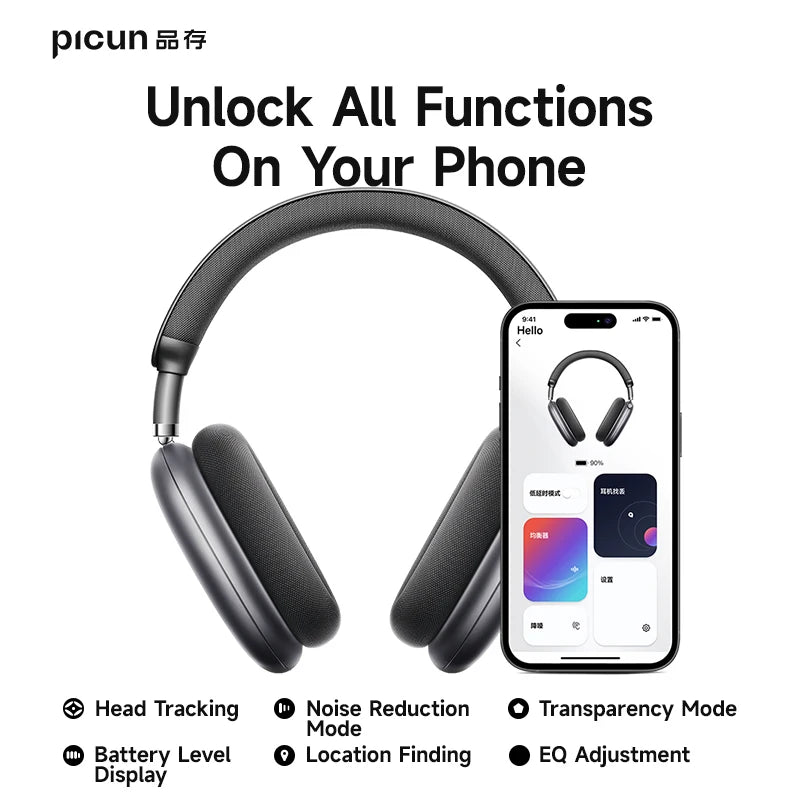 Wireless Headphones with Dynamic Vocalism and Volume Control