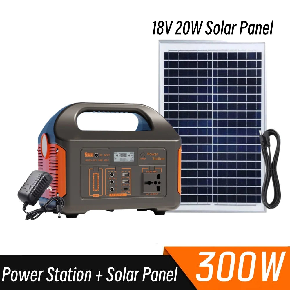 New Arrival Outdoor Portable 500W Power Station LiFePO4 Battery Charger