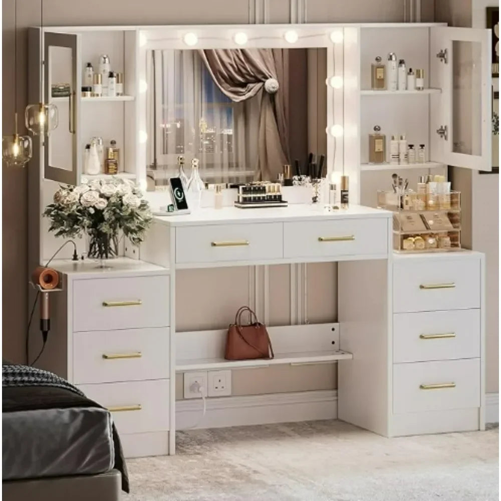 58.3" Makeup Vanity Desk