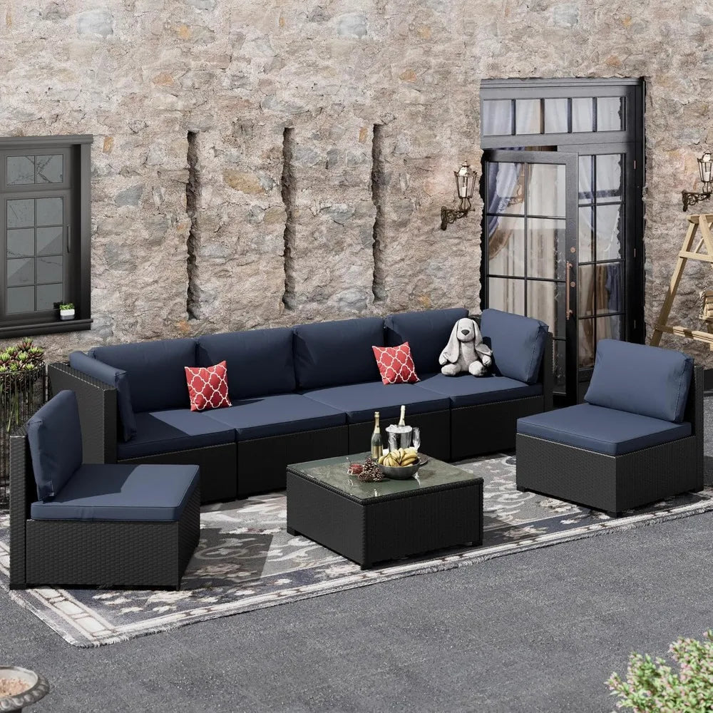 7 Piece Patio Furniture Set