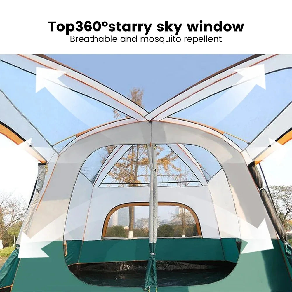 Camping Family Hiking Tent 3-12 Person