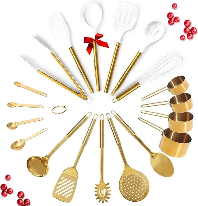 Gold Kitchen Utensils Set