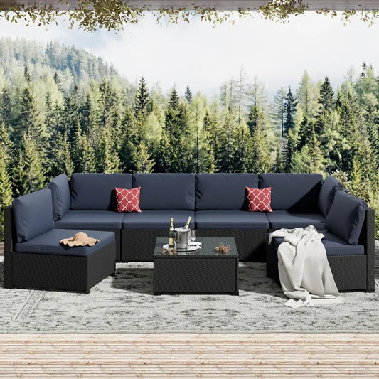 7 Piece Patio Furniture Set