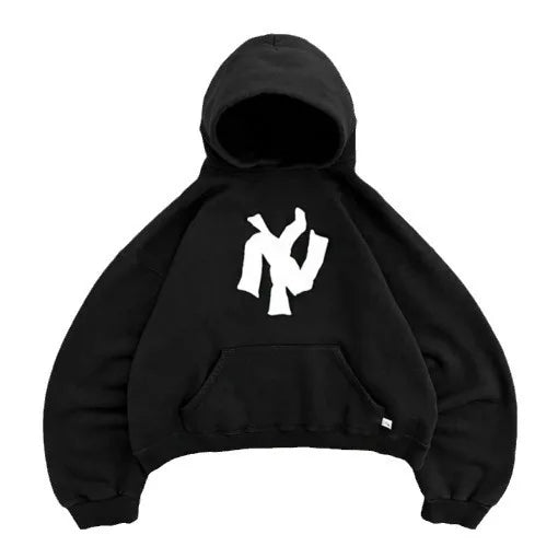 Hoodie Pullover Sweatshirt Y2K Streetwear Harajuku Hip Hop Retro Letter Pattern High Quality Women's Clothing