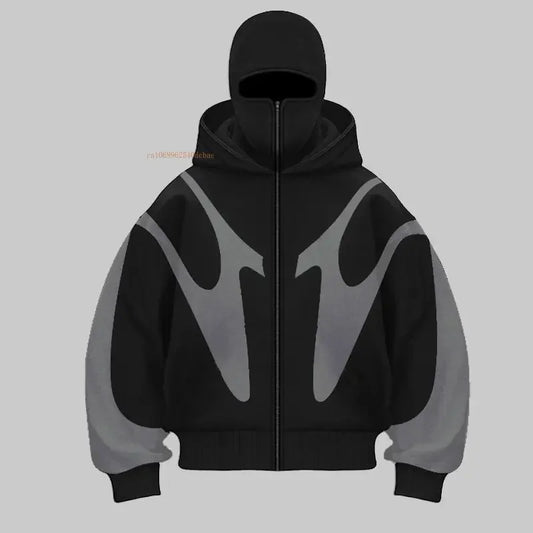 Zipper Hoodie Men Women Fall Winter