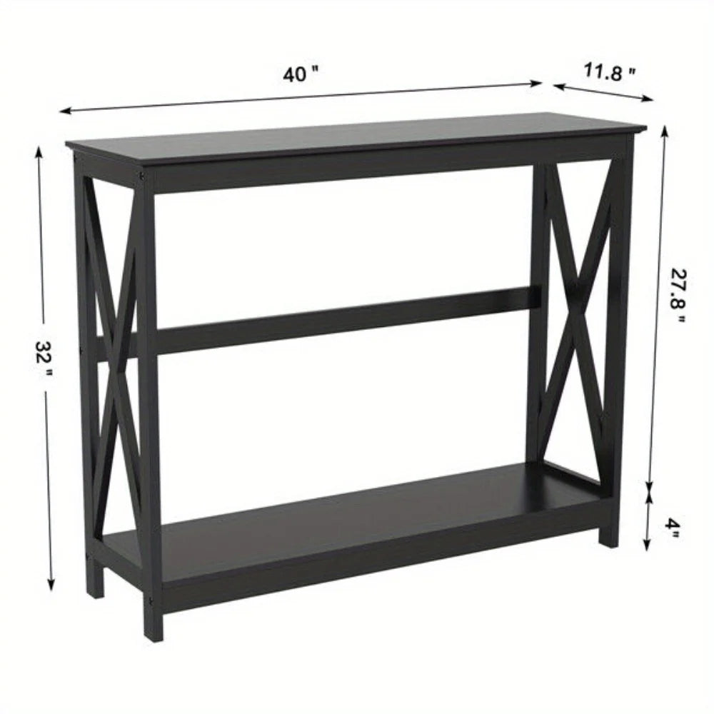 2 Tier Console Table