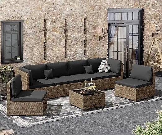 7 Piece Patio Furniture Set