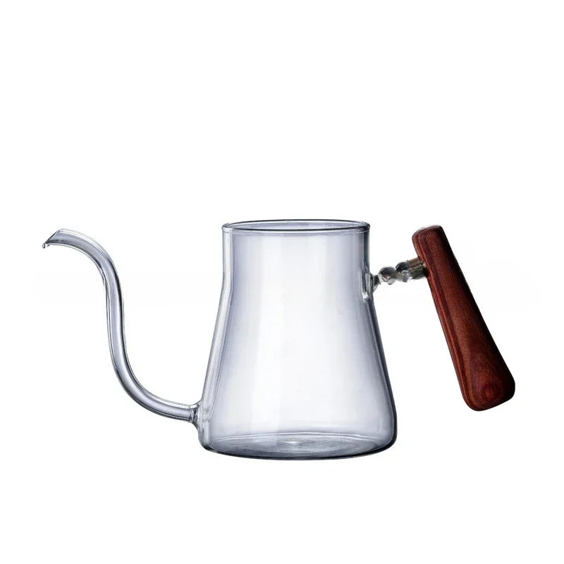 Household Heat-resistant Glass Coffee Hand Brewing Pot Coffee Pot