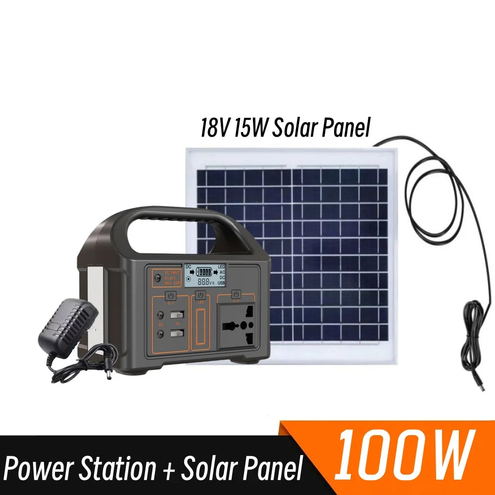 New Arrival Outdoor Portable 500W Power Station LiFePO4 Battery Charger