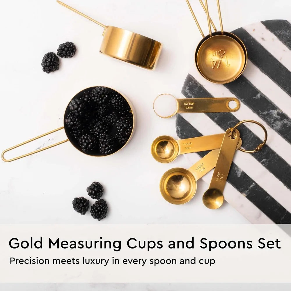 Gold Kitchen Utensils Set